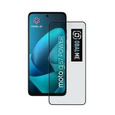 OBAL:ME 5D tvrdené sklo Motorola G57 Power Black