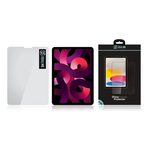 OBAL:ME 2.5D Glass Screen Protector for Apple iPad Air 2020/2022 Clear - 3
