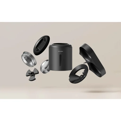 PETLIBRO Granary 5L automata kisállatetető dupla tállal (fekete) - 5