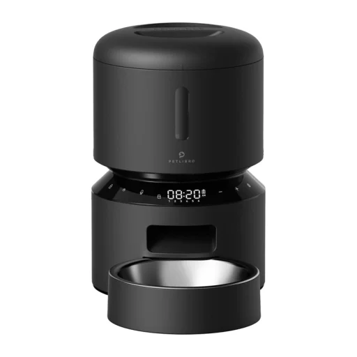 PETLIBRO Granary 5l automatické kŕmidlo pre domáce zvieratá s dvojitou miskou (čierne) - 3
