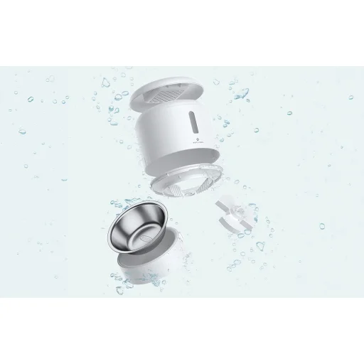 PETLIBRO Granary 3L automatické kŕmidlo pre domáce zvieratá s dvojitou miskou (biele) - 8