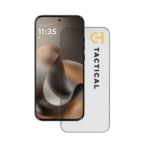 Tactical 5D ochranné sklo Motorola Moto G77 čierne - 1