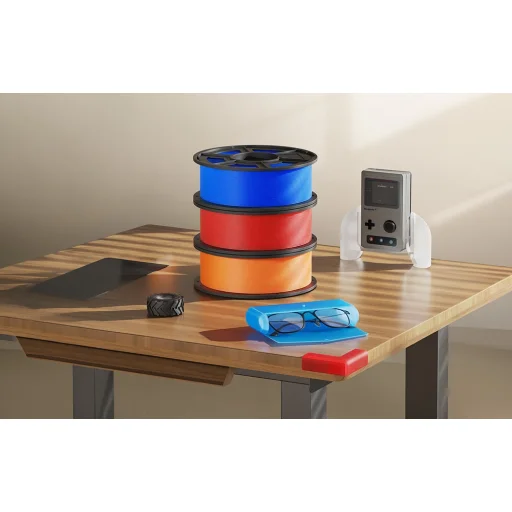 Anycubic TPU filament (priesvitná červená) 1 kg - 5