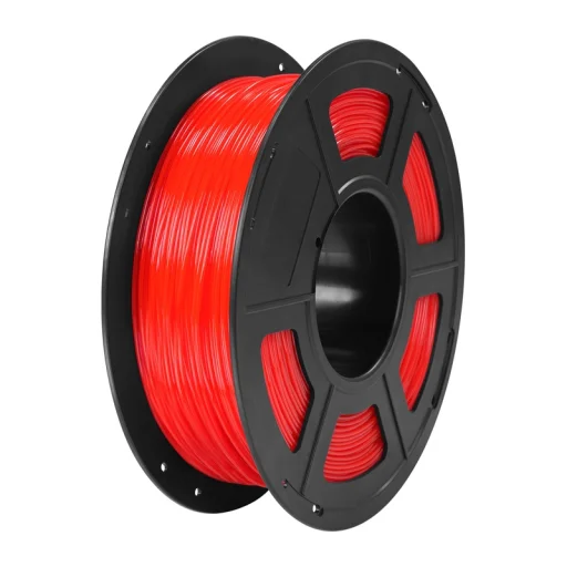 Anycubic TPU filament (priesvitná červená) 1 kg - 1