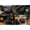 Setty SLR-120 20000 mAh čierna solárna powerbanka thumbnail