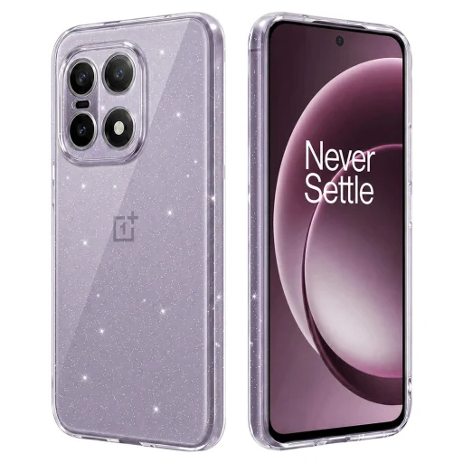 Priehľadný kryt Techsuit SparkleSkin Series pre OnePlus 15 - 1