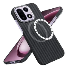 OnePlus 15 Čierne Techsuit - Aramid Fiber MagSafe puzdro