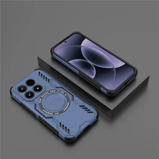 Modré puzdro Techsuit ArmorMag pre Xiaomi 17 - 5