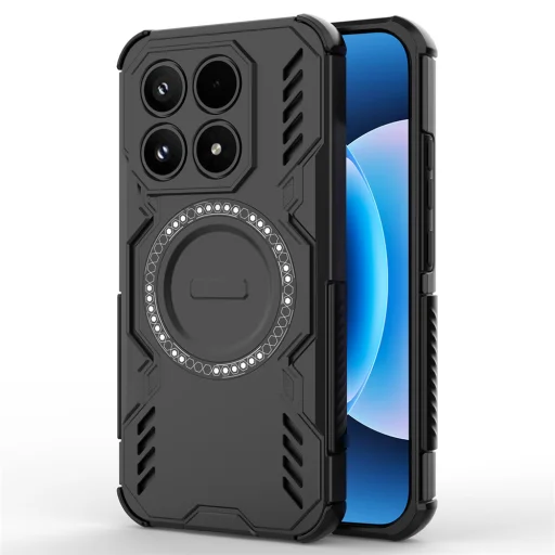 Xiaomi 17 čierne puzdro Techsuit ArmorMag - 1
