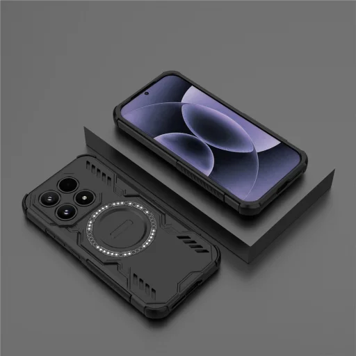 Xiaomi 17 čierne puzdro Techsuit ArmorMag - 6