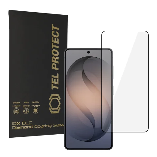 Edzett üveg Tel Protect 10X HD DLC Gyémánt Bevonat Samsung Galaxy S26 (boríték) üvegfólia - 1