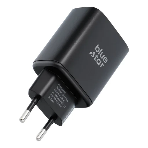 iPhone 17 Pro / Pro Max Blue Star USB-C AVS sieťový nabíjací adaptér SFC 2.0 3A 60W čierny - 3