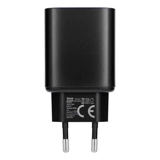iPhone 17 Pro / Pro Max Blue Star USB-C AVS sieťový nabíjací adaptér SFC 2.0 3A 60W čierny - 5