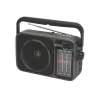 SAL RPR10 hordozható rádió multimédia lejátszóval, vezeték nélküli Bluetooth hangszóró, 3-sávos rádió, MP3 lejátszás USB/microSD eszközről, tölthető thumbnail