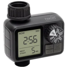 HOME GWTDIG Öntözésvezérlő automata időzítő, öntözőkomputer, automata és manuális módok, LCD kijelző, ¾” és ½” csatlakozás