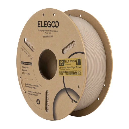 ELEGOO speciális PLA filament (tölgyfa/világosbarna) - 1