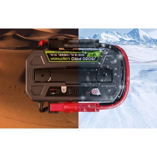 LOKITHOR J5000 PRO 27 000 mAh 5000 A štartovacie zariadenie - 8