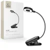 Tech-Protect LL100 štipcová lampa na čítanie čierna thumbnail