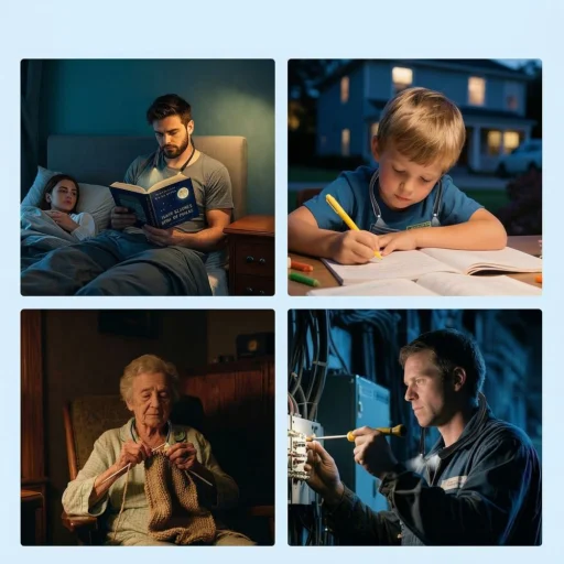 Tech-Protect LL200 lampa na čítanie na krk čierna - 4