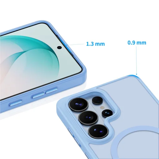 Samsung Galaxy S26 Ultra Tech-Protect Magmat MagSafe matné nebesky modré puzdro - 7