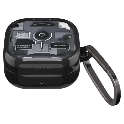 Samsung Galaxy Buds 4 / 4 Pro Spigen Ultra Hybrid Zero One fekete tok - 3