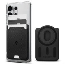 Galaxy S Spigen Urban Fit MagSafe magnetická peňaženka na karty čierna