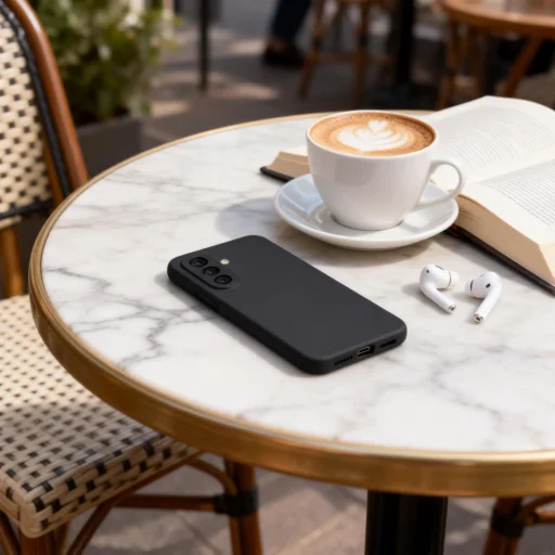 Samsung Galaxy A27 5G Tech-Protect Icon fekete tok - 4