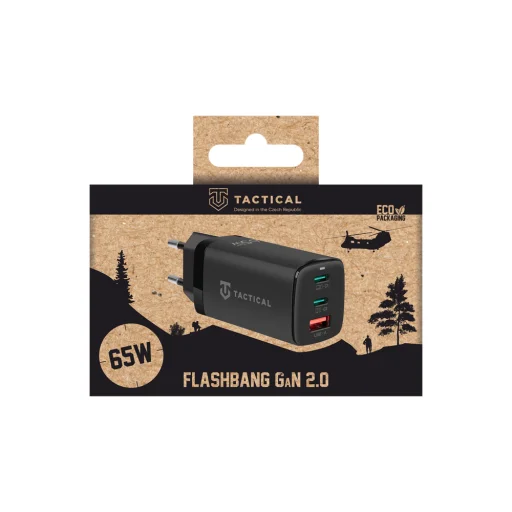 Tactical FlashBang 2.0 GaN 65W Čierna - 4
