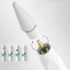 Apple Pencil Tech-Protect hroty pre stylus, balenie 4 kusov, biele thumbnail