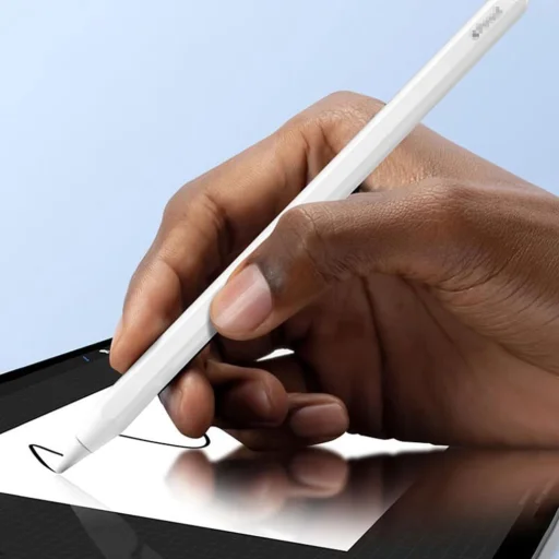 Apple Pencil Tech-Protect hroty pre stylus, balenie 4 kusov, biele - 5