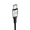3mk - Audio kábel - USB-C - 3,5mm Jack, DAC čip, 3,5m - Čierny thumbnail