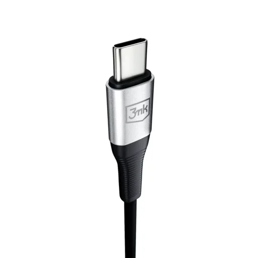 3mk - Audio kábel - USB-C - 3,5mm Jack, DAC čip, 3,5m - Čierny - 3