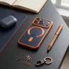 iPhone 17 Pro Max Electro Mag Cover MagSafe kompatibilné oranžové puzdro thumbnail