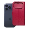 iPhone 17 Pro Max MEZZO knižkové puzdro s mačkou červené thumbnail