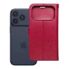 iPhone 17 Pro MEZZO knižkové puzdro s motívom mačky červené thumbnail