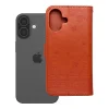 iPhone 17 MEZZO könyvtok macskás barna tok thumbnail