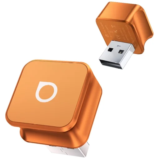 Ottocast CP88-T Mini Cube Bluetooth auto transmiter oranžový - 3