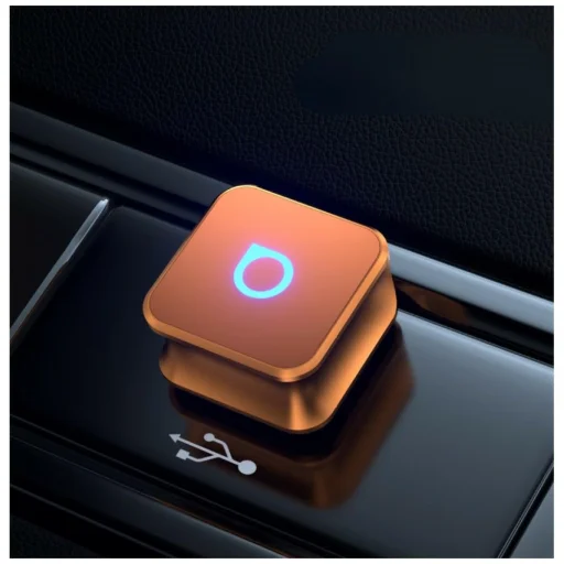 Ottocast CP88-T Mini Cube Bluetooth auto transmiter oranžový - 4