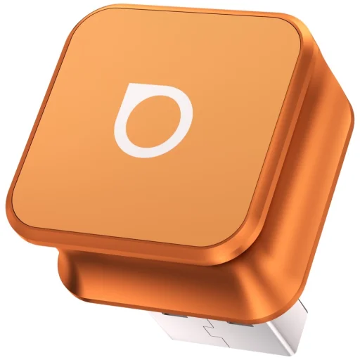 Ottocast CP88-T Mini Cube Bluetooth auto transmiter oranžový - 1