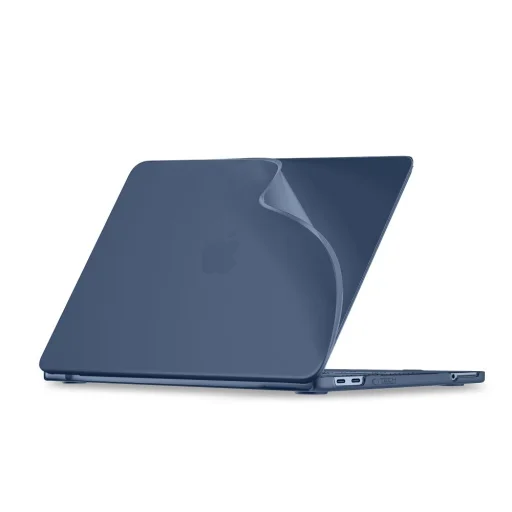 MacBook Neo 13 2026 Tech-Protect Softshell matné indigovo modré puzdro - 2