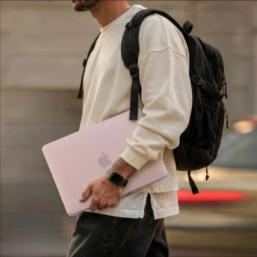 MacBook Neo 13 2026 Tech-Protect Softshell matné puzdro blush - 5