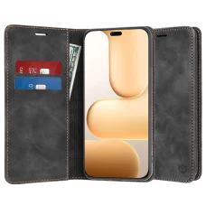 Honor 600 Lite čierne puzdro Techsuit Confy Cover