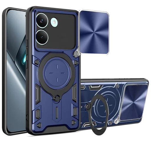 Puzdro Techsuit CamGuard Pro pre Xiaomi Poco X8 Pro modré - 1