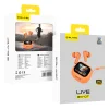 Blavec Bluetooth TWS slúchadlá BW-07 Live s LCD displejom (BW07L-O) oranžové thumbnail