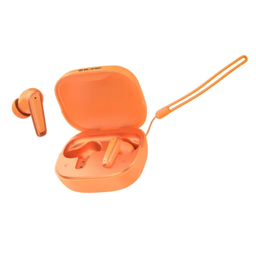 Blavec Bluetooth TWS slúchadlá BW-07 Live s LCD displejom (BW07L-O) oranžové - 3