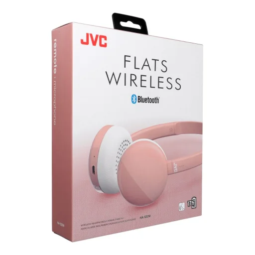 JVC HA S22W bezdrôtové slúchadlá ružové - 4