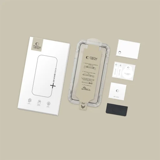 Samsung Galaxy S26 Ultra Tech-Protect Quick Set AR+ tükröződésmentes üvegfólia fekete - 10