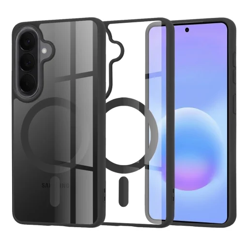 Techsuit - MagSafe Pro - Samsung Galaxy A57 5G - Čierne puzdro - 1