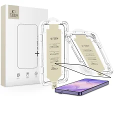 Samsung Galaxy S26 Ultra Tech-Protect Quick Set AR+ tükröződésmentes üvegfólia fekete