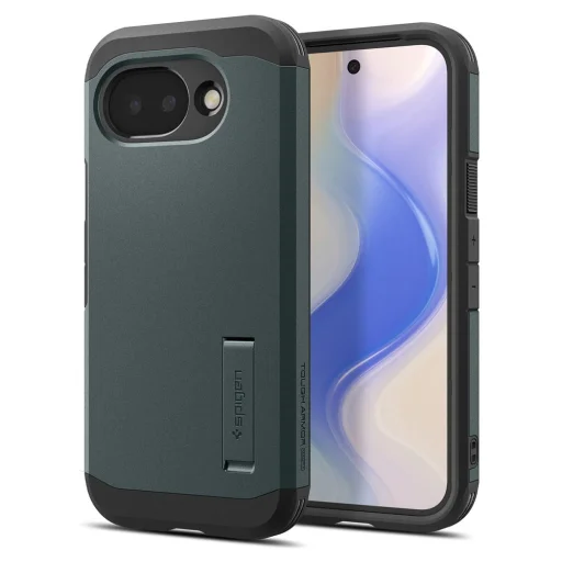 Spigen - Tough Armor MagSafe (ACS11282) puzdro - Google Pixel 10a - Abyss Green - 2